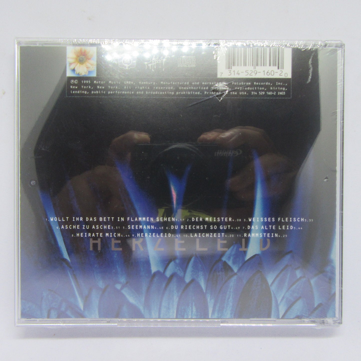 Herzeleid [Jewel Case Slight Scratch] + Extra Jewel Case provided for free