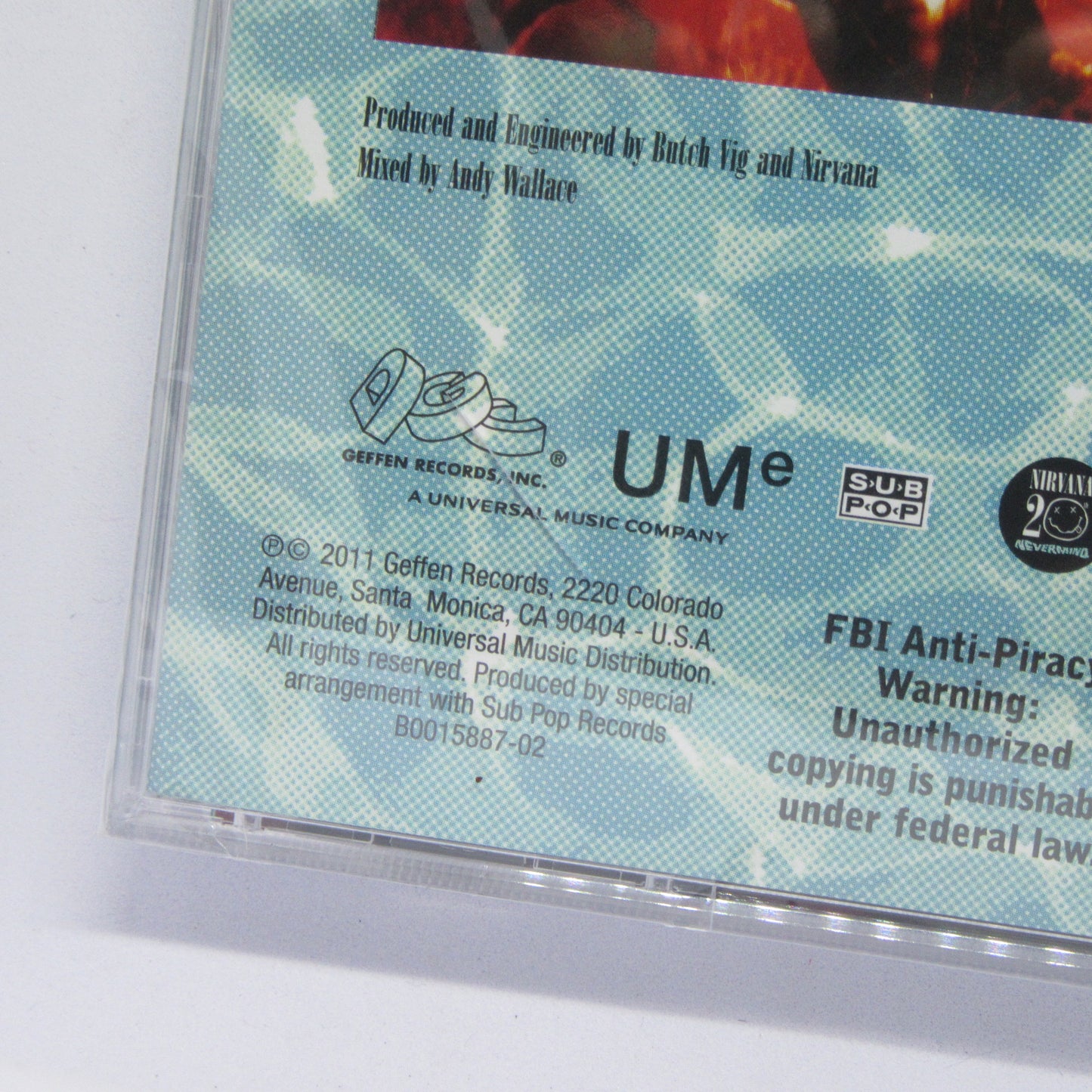 Nevermind [Jewel Case Slight Scratch] + Extra Jewel Case provided for free