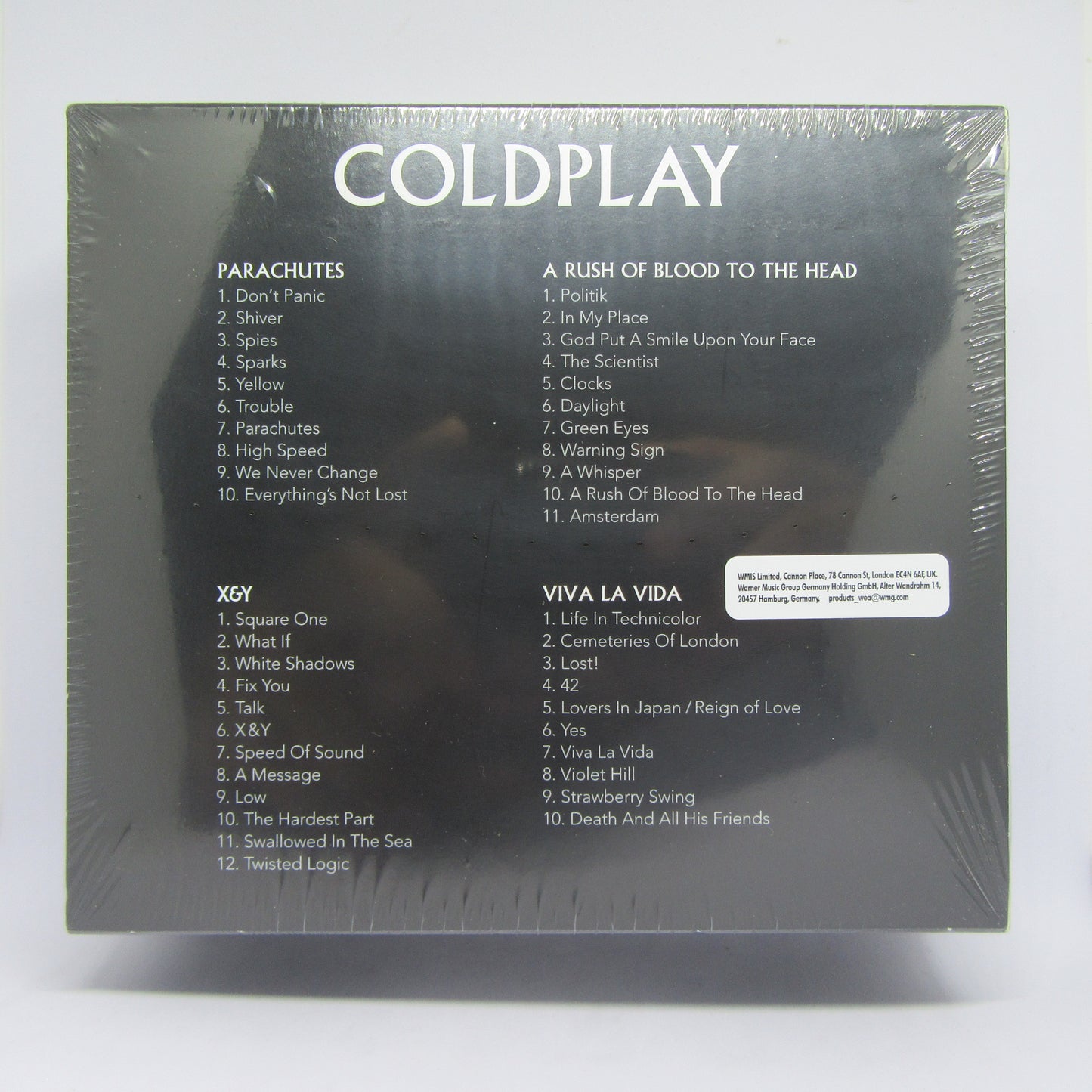 Coldplay 4 CD Catalogue Set – Hercules Collective