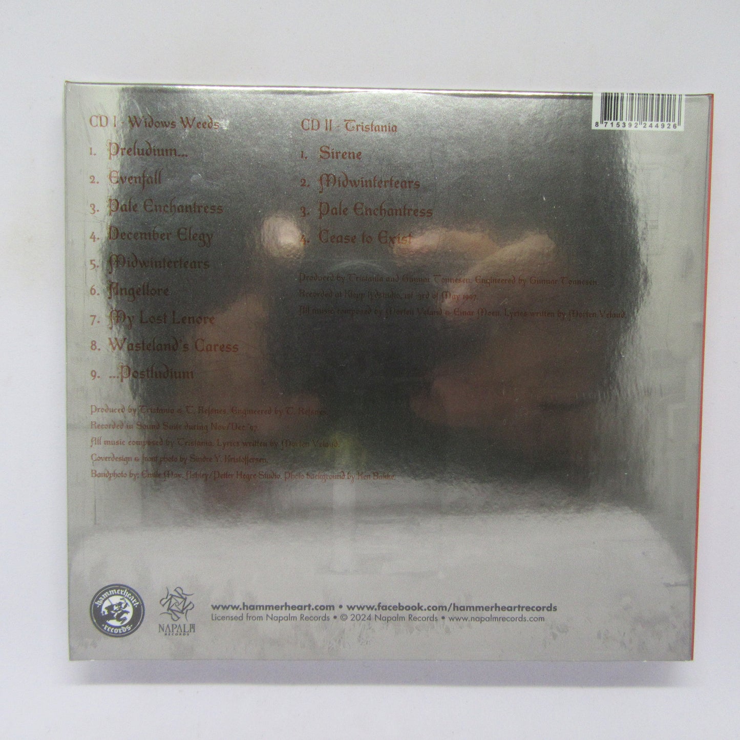 Widows Weeds + Tristania [2CD Digipak]