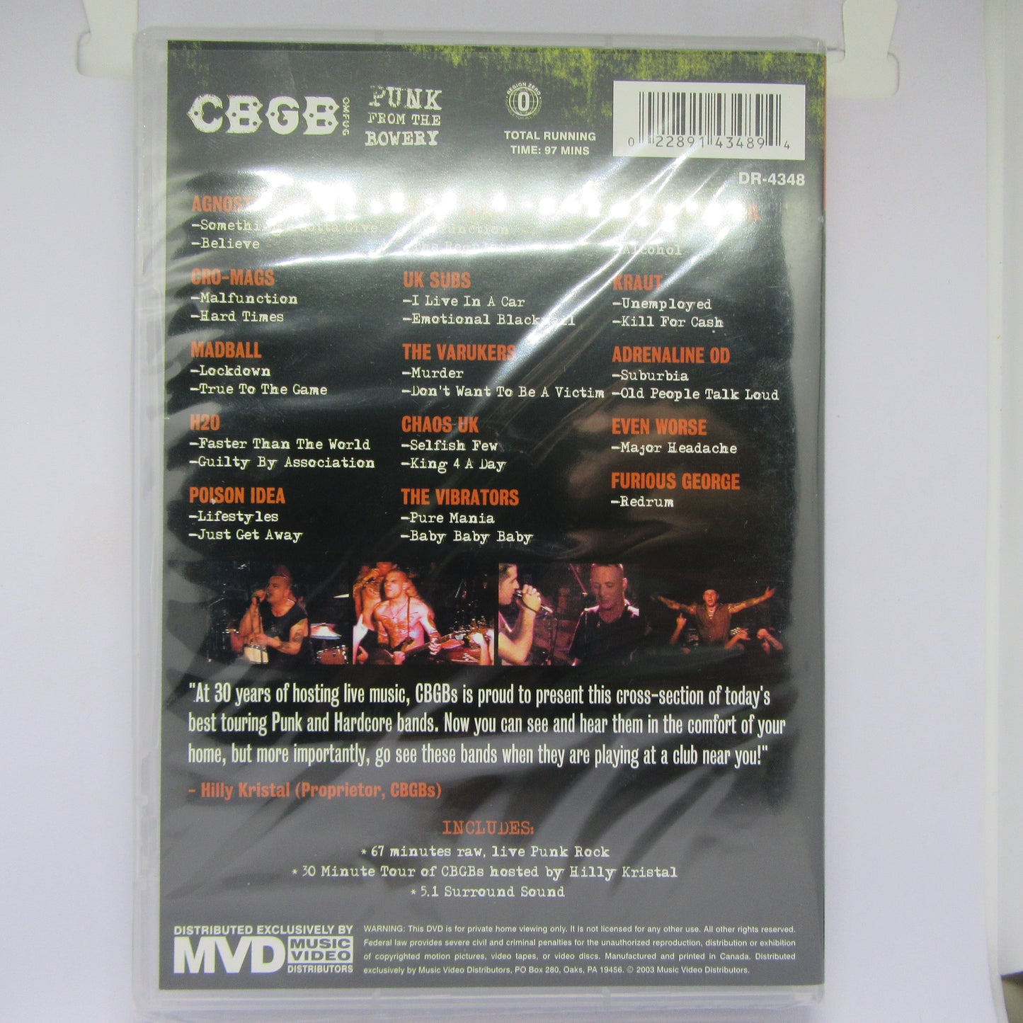 CBGB: Punk from Bowery [Region 0 DVD]