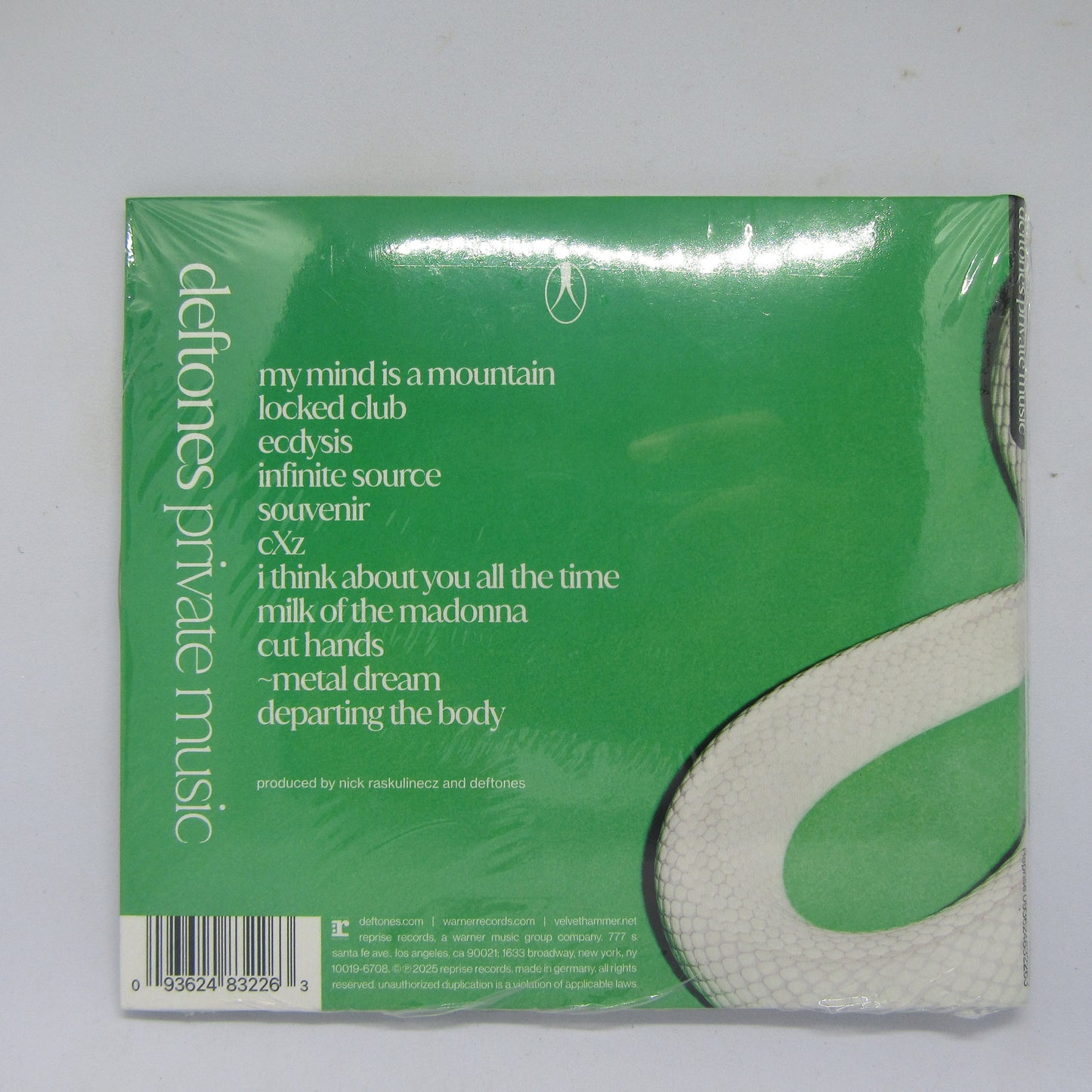 Private Music [Digipak]