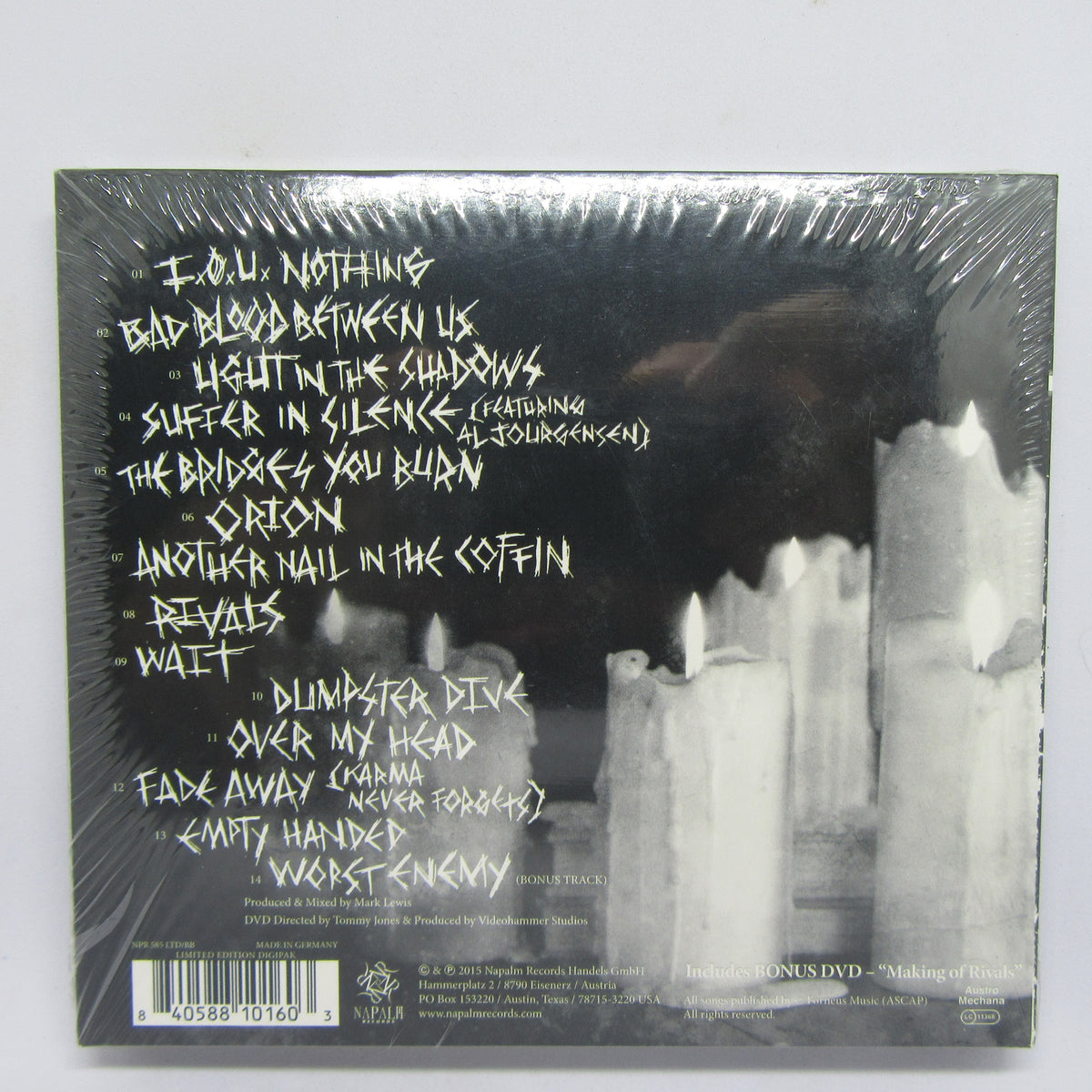 Rivals [Digipak Limited Edition + DVD]